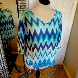 Beautiful blue blouse